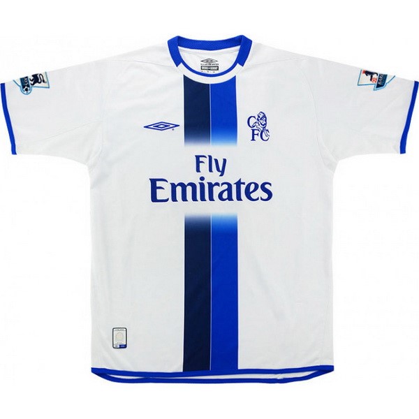 Tailandia Camiseta Chelsea 2nd Retro 2003 2005 Blanco